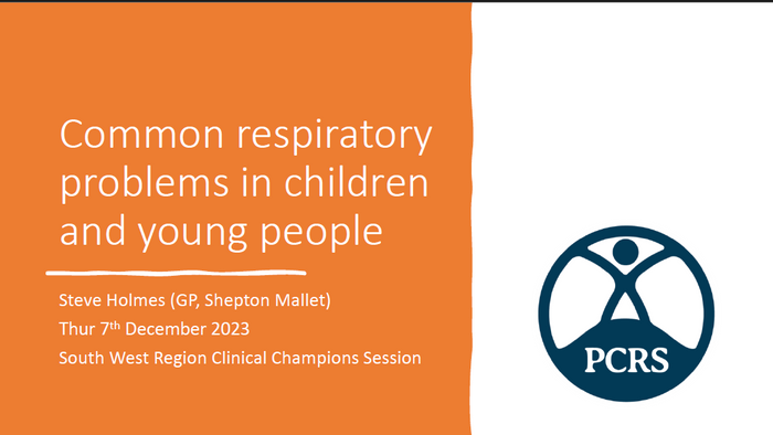 Pre-School Respiratory Problems - A Pragmatic Approach