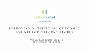 Improving Nutritional Outcomes For Neurodivergent People