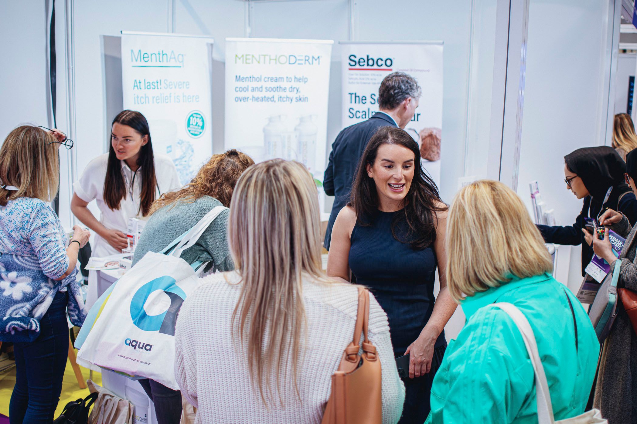 Primary care professionals exploring The Primary Care Show