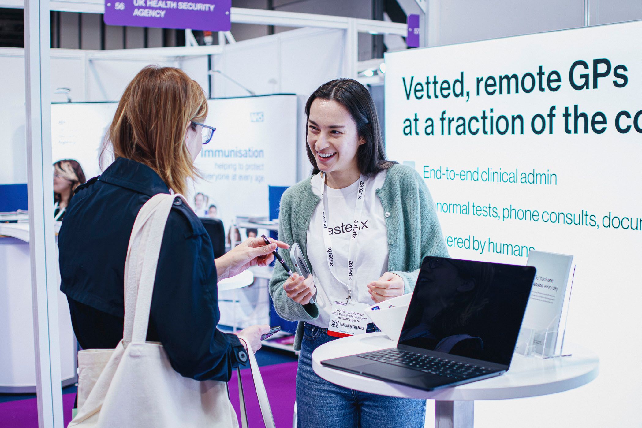 Networking at The Primary Care Show
