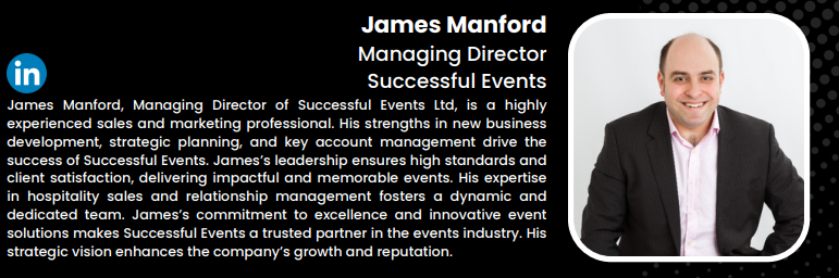 James Manford - Successful Events