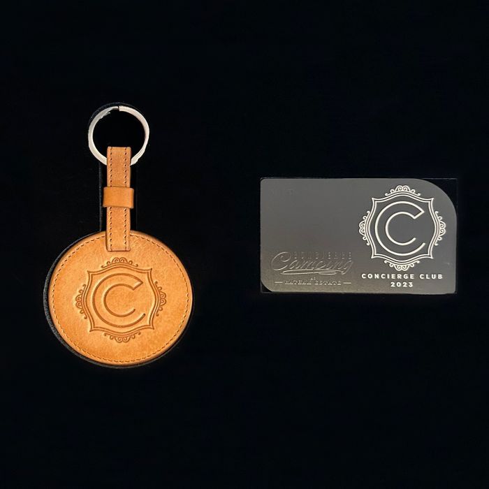 Leather Branded Keyrings
