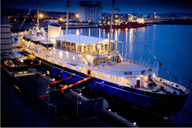 The Royal Yacht Britannia Christmas Party