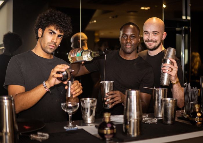 Full Bar Service With Mobile Bar
