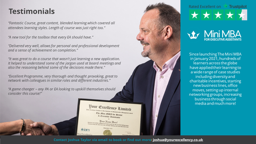 The Mini MBA for Senior & Executive Assistants