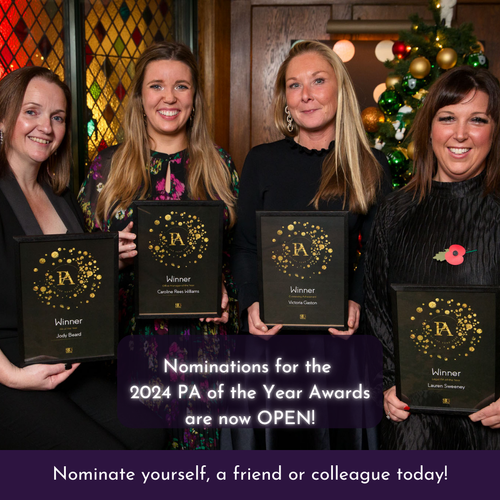 Shine a Spotlight on Excellence: Nominate your PA of the Year 2024