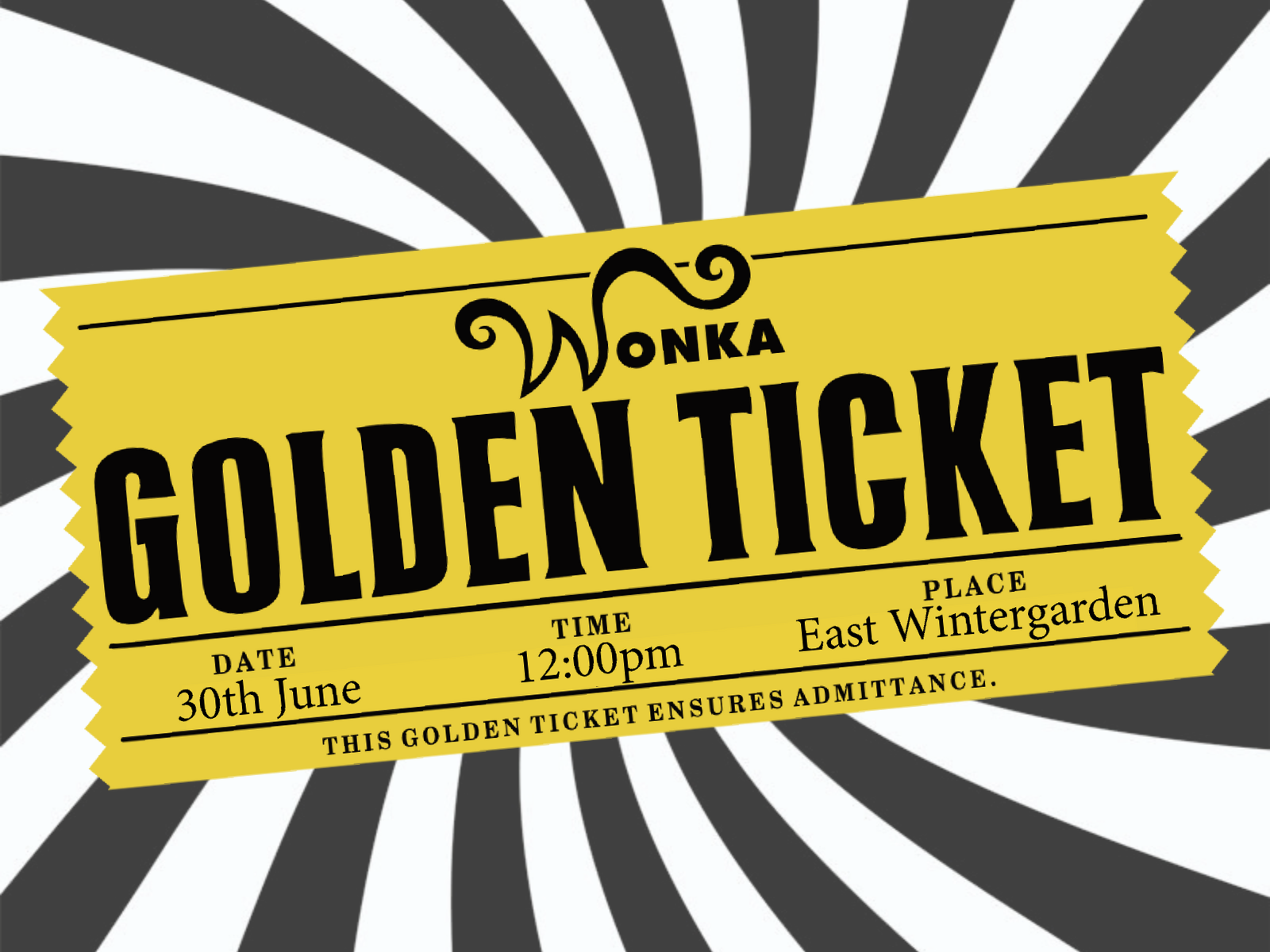 willy wonka golden ticket