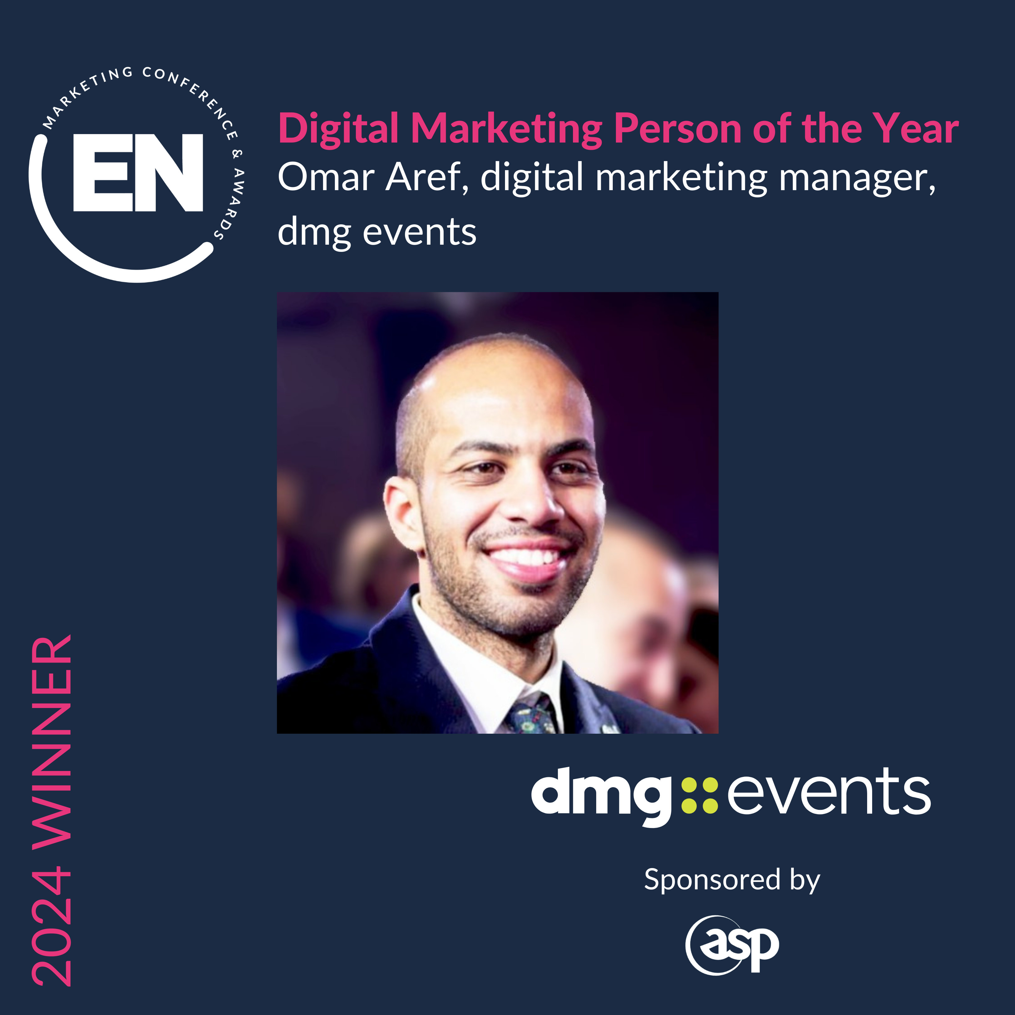 Digital Marketing Person of the Year Sponsored by ASP