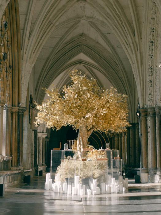 Twilight Trees | Dinner at Westminster Abbey for a Pandora Event