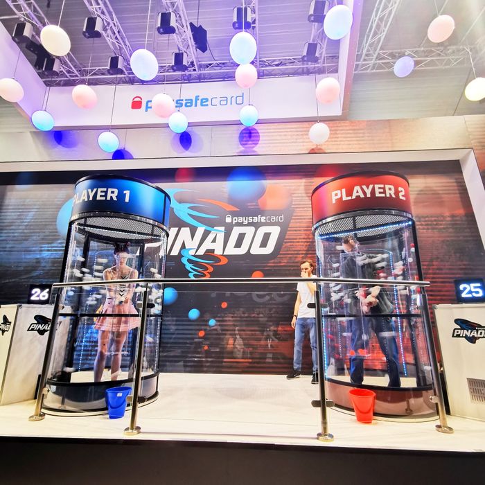 Head 2 Head Cyclone's for paysafecard in Cologne, Germany at Gamescom Show