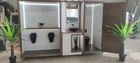 American Walnut Logic Washrooms