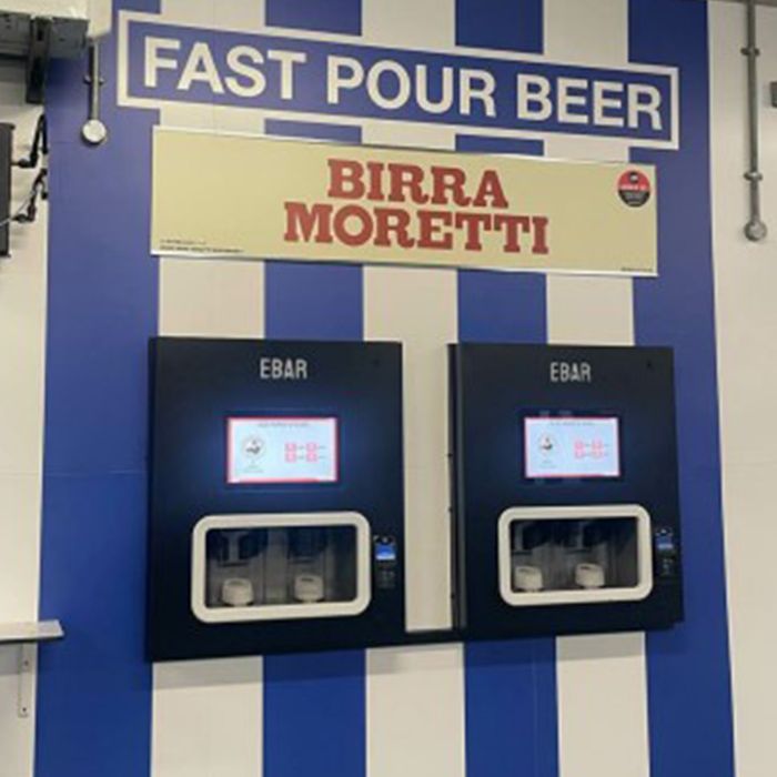 Our permanent Beerwall installation option