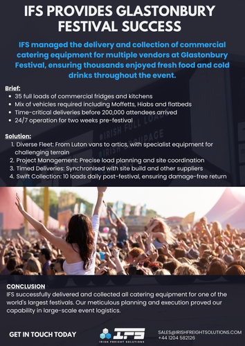 Irish Freight Solutions - Glastonbury