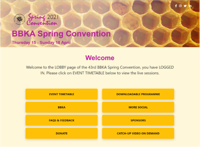 The British Beekeeping Association Spring Convention