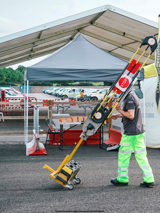 Sentrigate Portable, Solar-Powered Traffic Control Solution