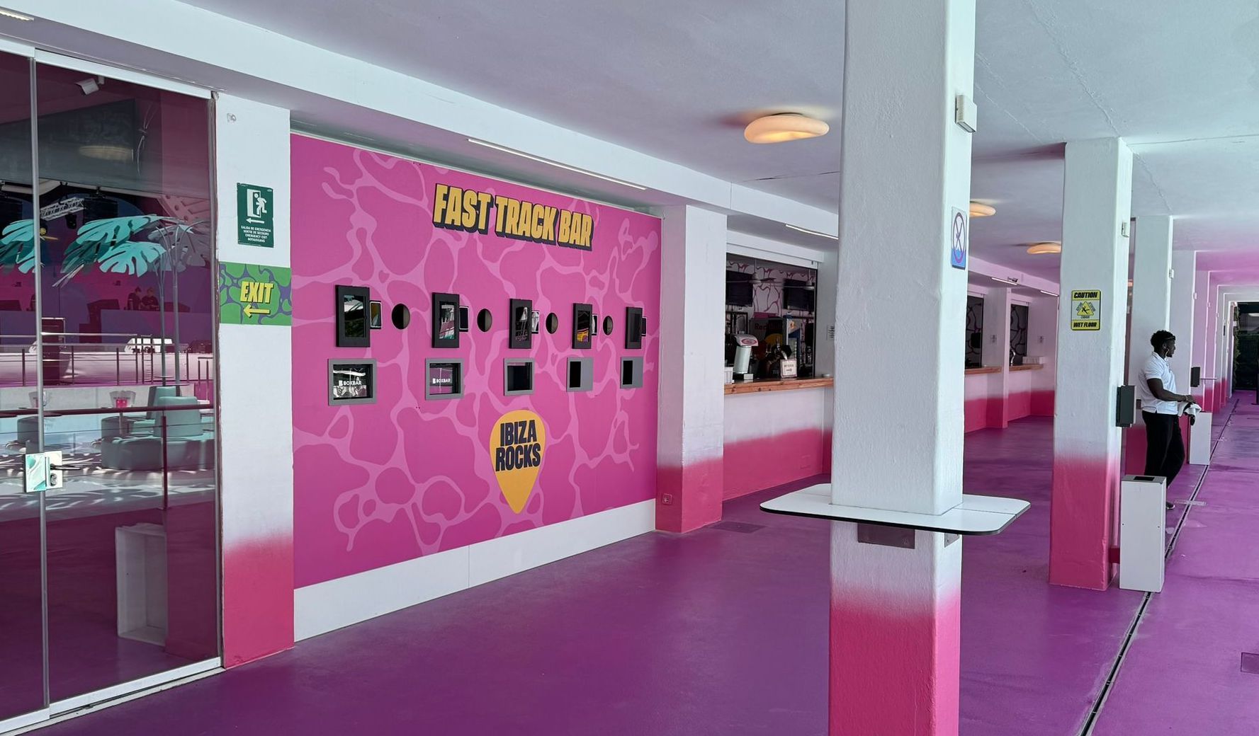 In-built Permanent Wall Installations