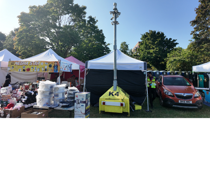 Rapid Deployed CCTV Control Room