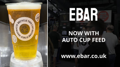 EBar introduces Auto Cup Feed