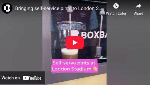 Boxbar Self-serve Pints at London Stadium