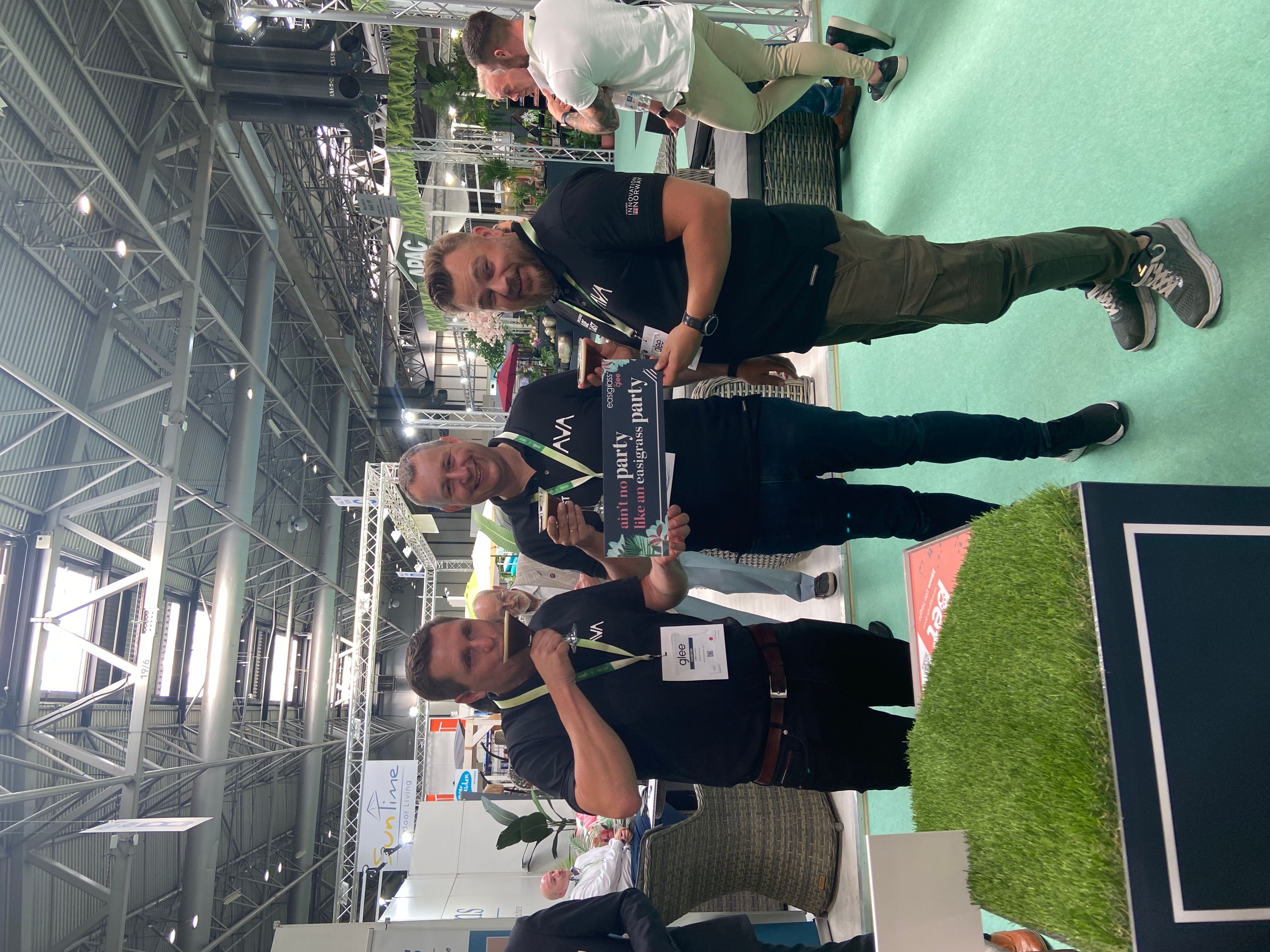 Easigrass cocktail party at GLEE NEC Birmingham Trade Stand