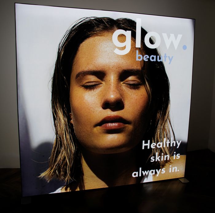 Portable Lightboxes to brighten up your stand.