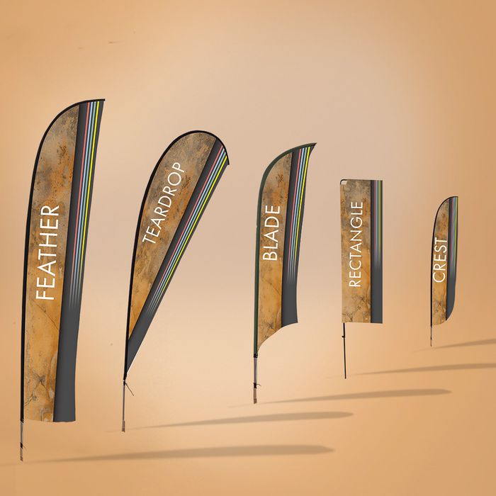 Promotional flags for all events