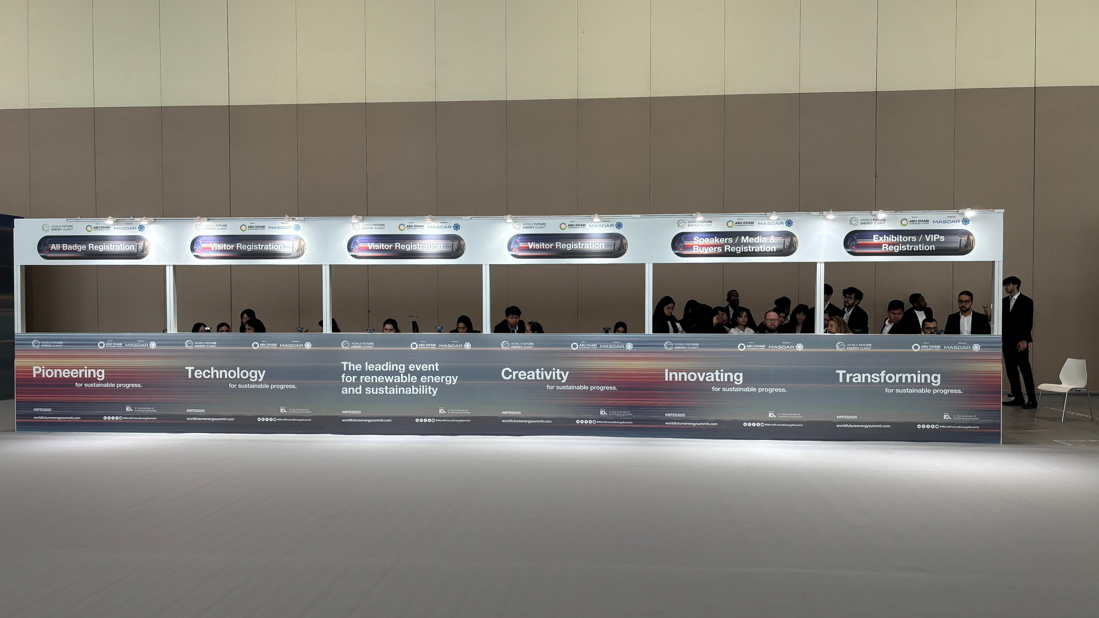 Registration at events