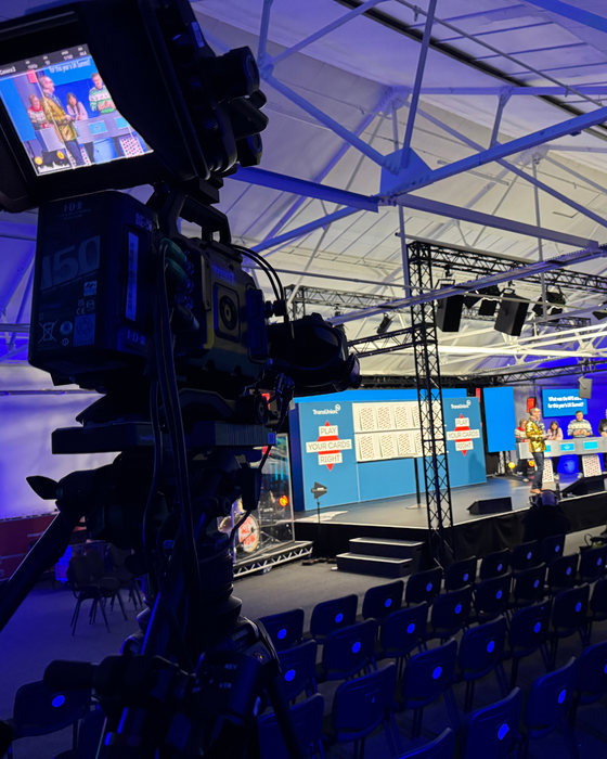 Event production and global live streaming for TransUnion December Town Hall