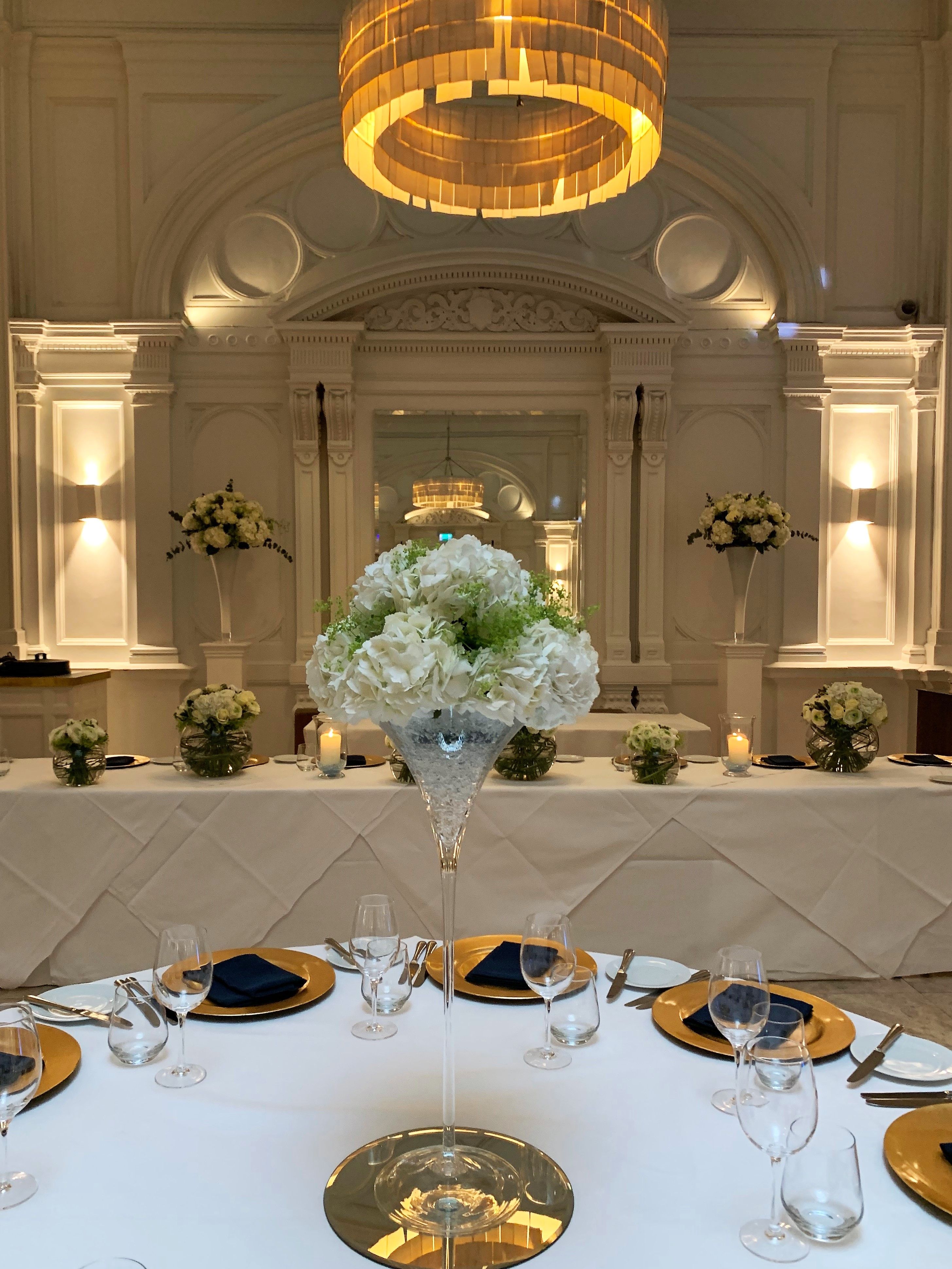 Bespoke Fresh flower table centre pieces