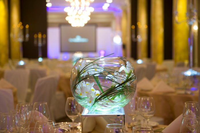 Sustainable Led Lit Crystal, Frosted (Full Moons) and Faux Flower Globes