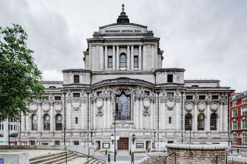We were delighted to welcome several famous faces through the doors of our Central Hall Westminster building last year.  Here's a short recap on just a few of them!