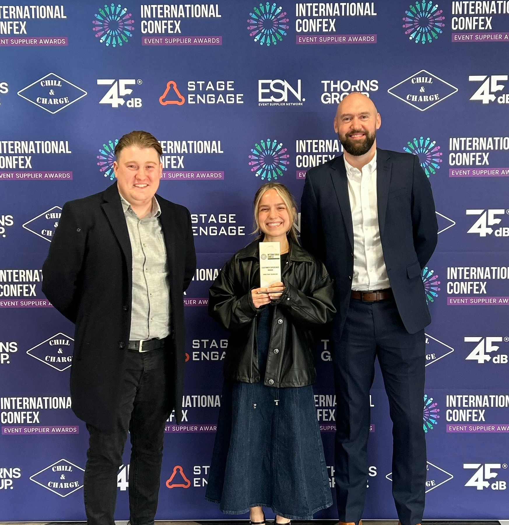 Putting People First: JET Wins Customer Experience Award at the Confex Supplier Awards