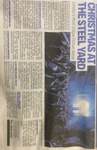 Christmas At The Steel Yard