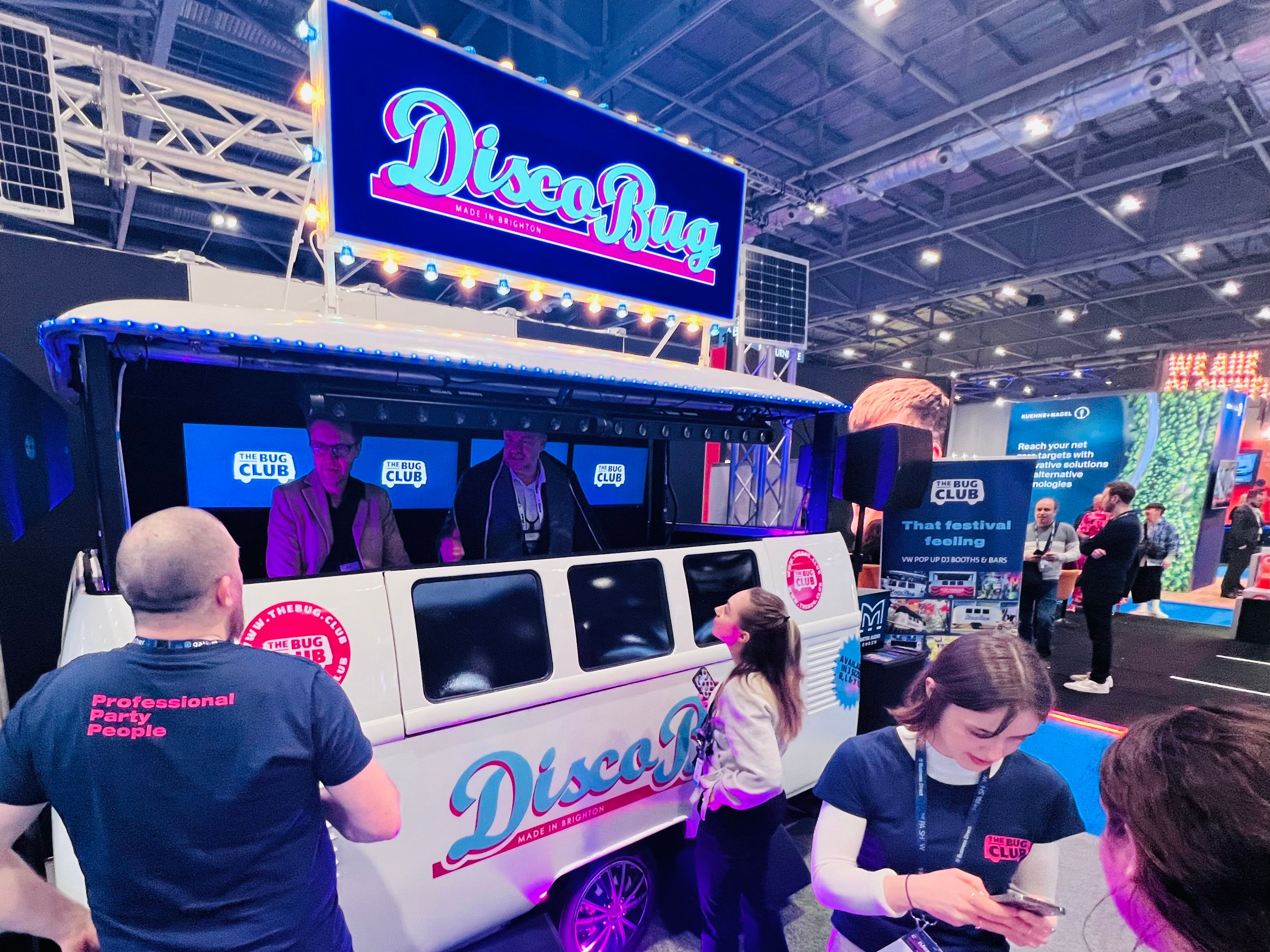 THE BUG CLUB BRINGS THREE VW “DJ VAN BUGS” to  EPS and INTERNATIONAL CONFEX — A LIVE SHOWCASE OF OFF-GRID, HIGH-IMPACT EVENT ENERGY