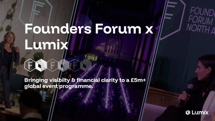 Founders Forum Partners with Lumix to Bring Financial Clarity and Control to Multi-Million Pound Events Programme