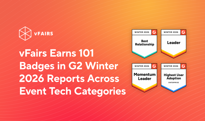 vFairs Earns 101 Badges in G2 Winter 2026 Reports Across Event Tech Categories