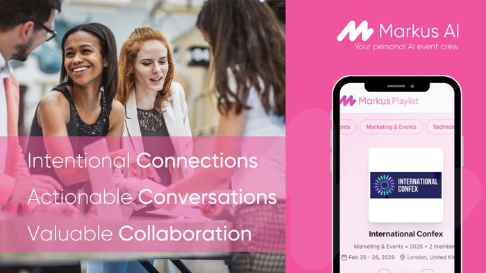 Markus AI introduces the free Personal Event Playlist - a simpler way to see who’s going where!