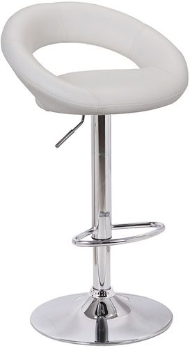 P9 White Polo bar stool