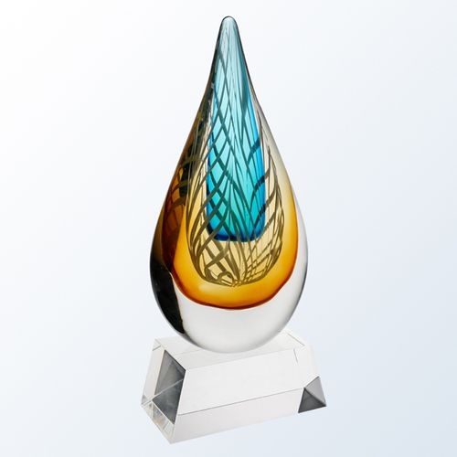 Sahara Award on Clear Crystal base