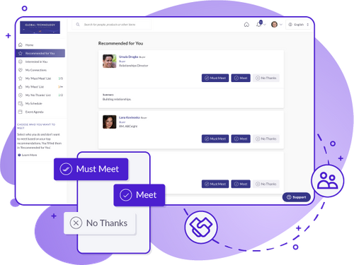 MustMeet - Streamline pre-scheduled meetings at your events
