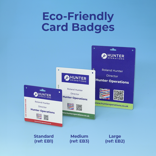 Eco-Friendly Card Badges