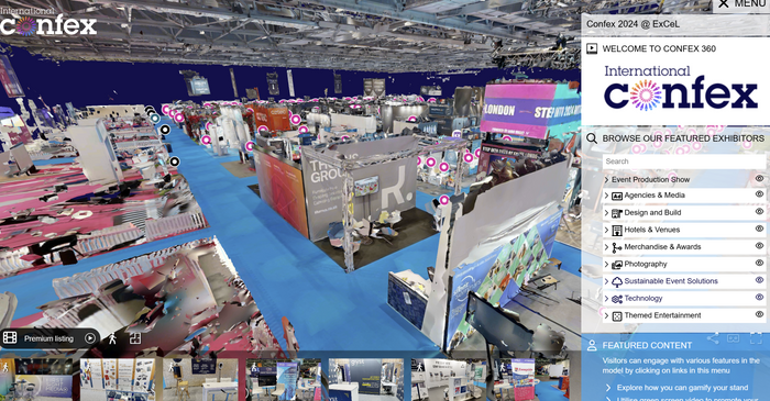 Confex 2024 virtual tour
