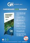Cardboard Eco Banner Stand