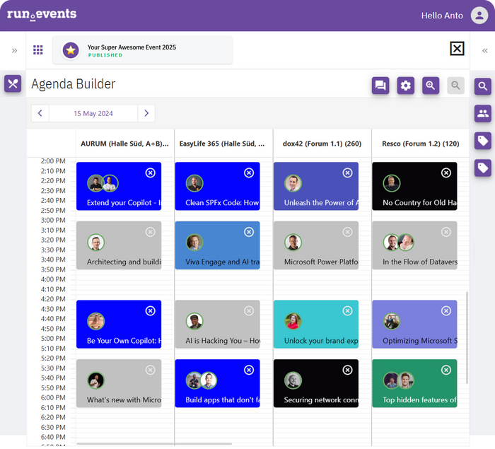 run.events Event Management Platform
