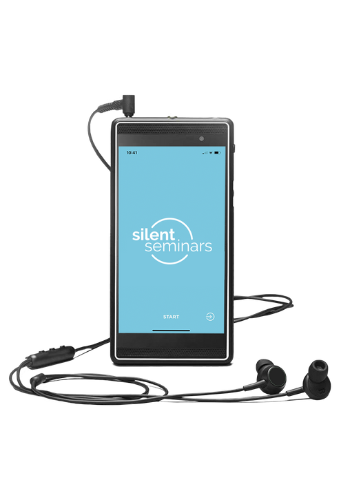 Silent Seminars mobile app