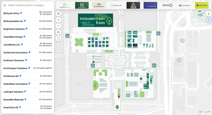Interactive floor plans
