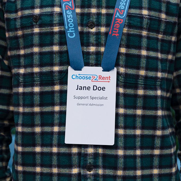 Eco-Friendly Lanyard - Single Material rPET
