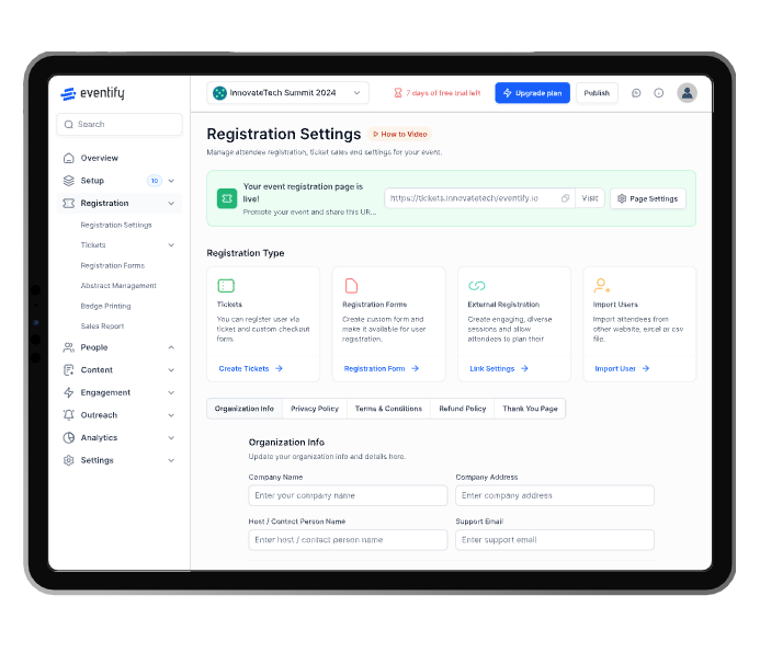 Event Registration Software