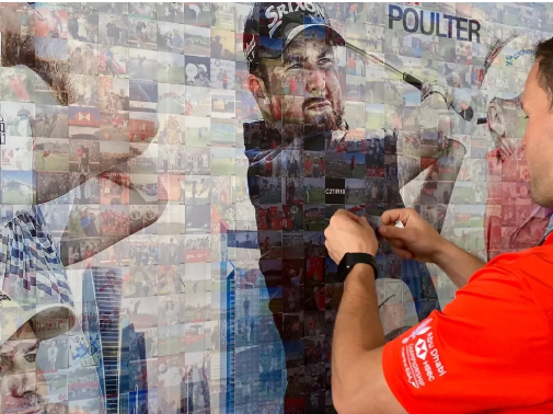 Photo Mosaic Wall