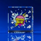 Cube Crystal Paperweight